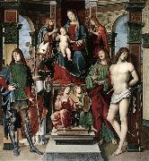 FRANCIA, Francesco Madonna and Saints whh France oil painting reproduction